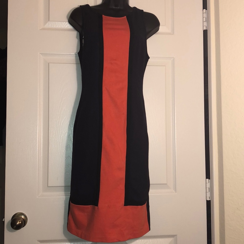 030. CLEARANCE! Worthington Colorblock Sheath Dress
